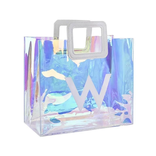 Iridescent Transparent Gift Tote Bag