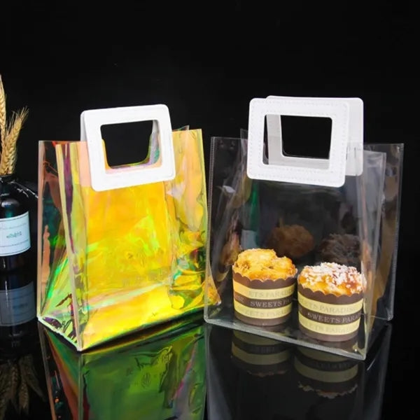Iridescent Transparent Gift Tote Bag