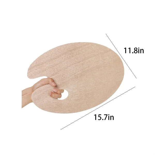 Wooden palette for children