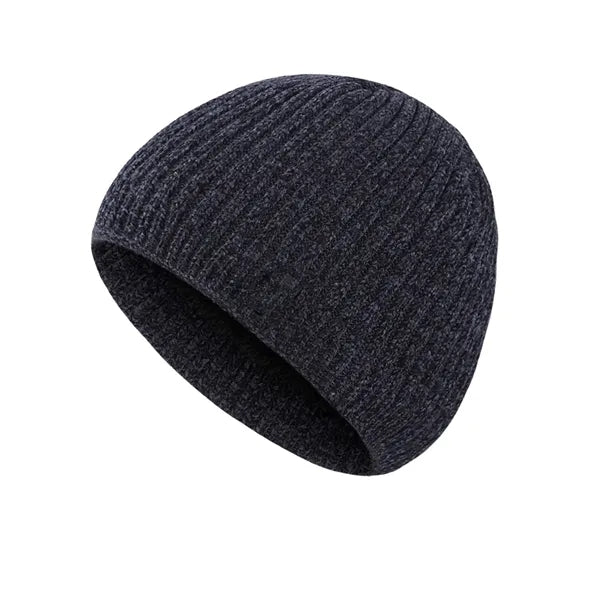 Unisex Fleece-Lined Knit Beanie