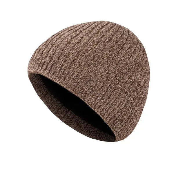 Unisex Fleece-Lined Knit Beanie