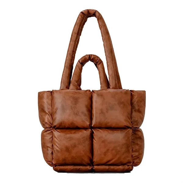 Puffer Tote Bag for Women