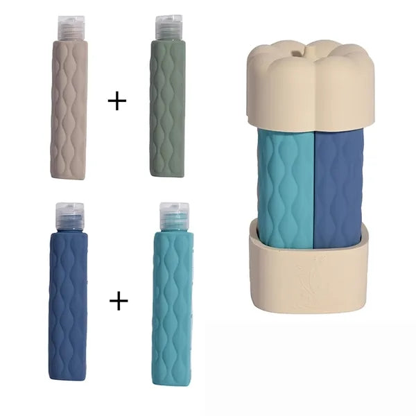 Travel Bottles for Toiletries 4 in 1