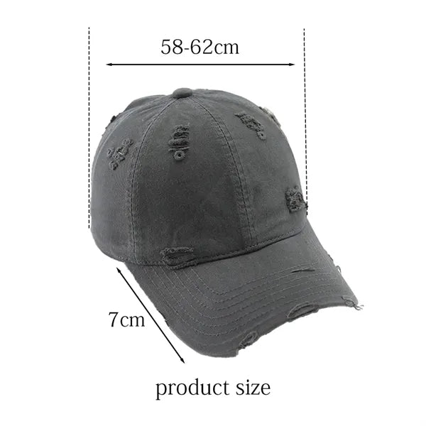 Vintage Custom Heat transfer Old Hole Dad Hat