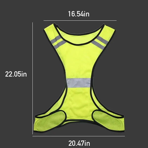 Night Sports Running Cycling Worker Safety Reflective Vest