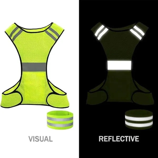 Night Sports Running Cycling Worker Safety Reflective Vest