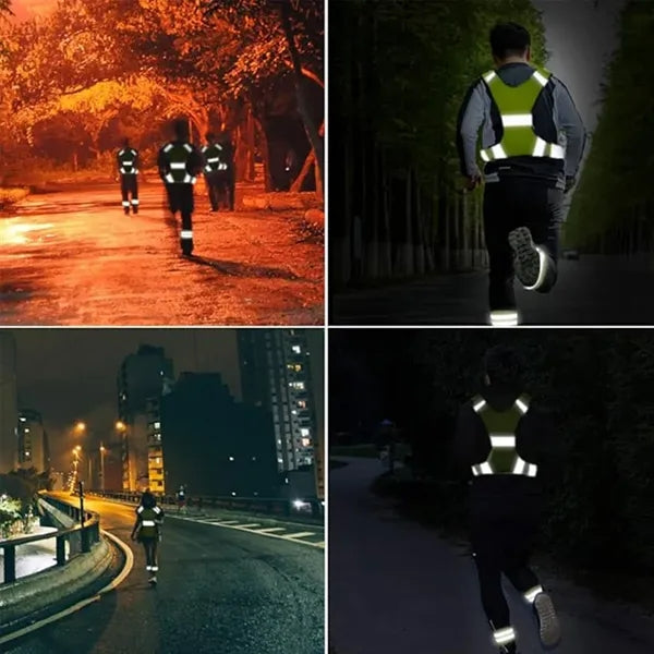 Night Sports Running Cycling Worker Safety Reflective Vest