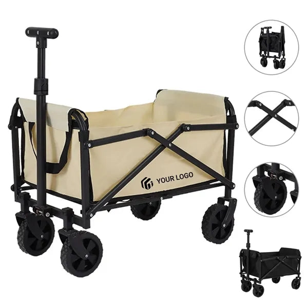 Outdoor beach camping collapsible heavy duty utility wagon