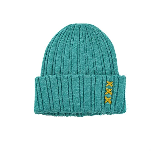 Polar Fleece Knit Beanie - Classic Warmth & Comfort