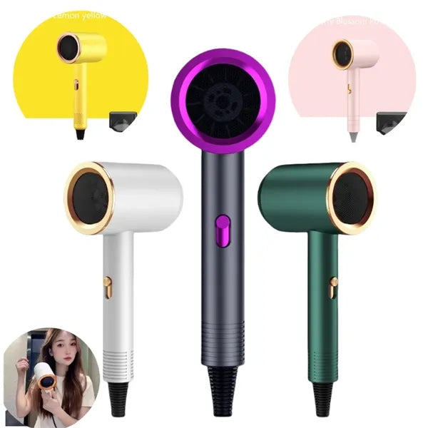 High speed negative ion hair dryer