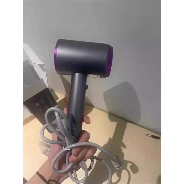 High speed negative ion hair dryer