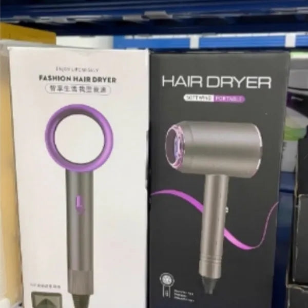 High speed negative ion hair dryer