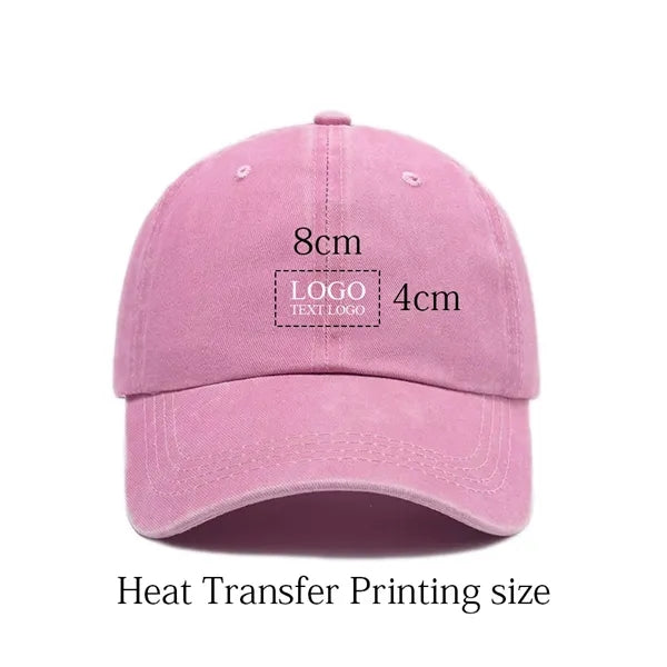 Vintage Washed Custom Dad Hat