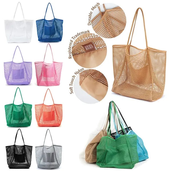 Mesh Beach Tote