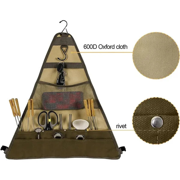 Outdoor Triangular Storage Bag Oxford Cloth Multi Sizes