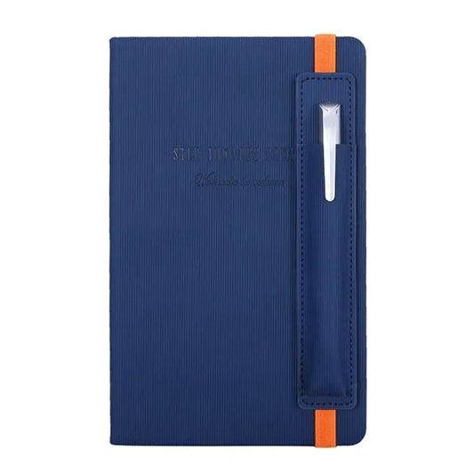 A5 Classic Notebook With Pen Holder