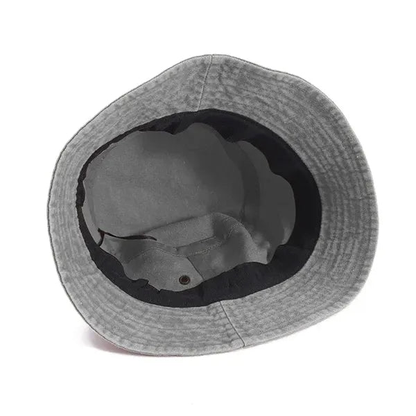 Vintage Washed Denim Bucket Hat