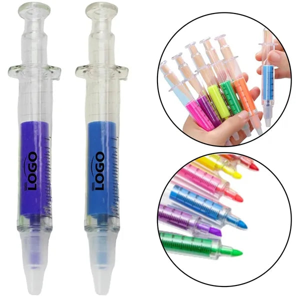 Syringe Watercolor Highlighter Marker Pen