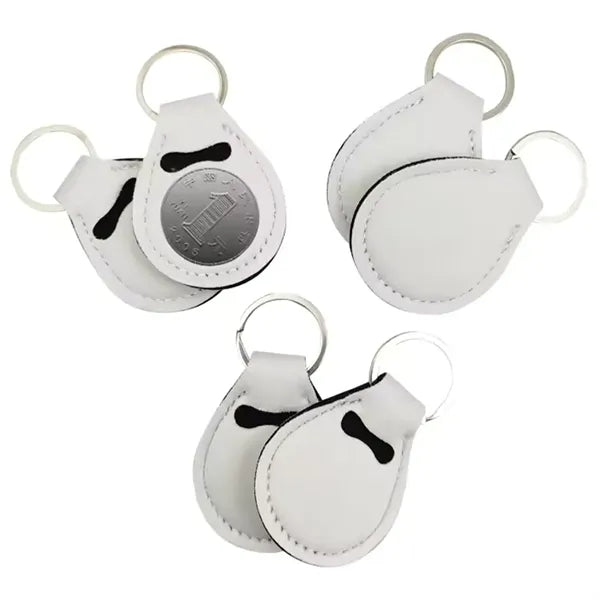 Quarter Coin Holder Keychain
