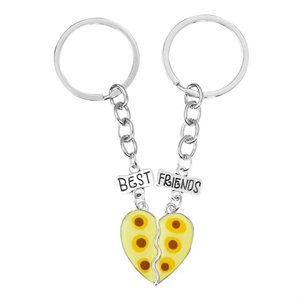 Gradient Heart Keychain