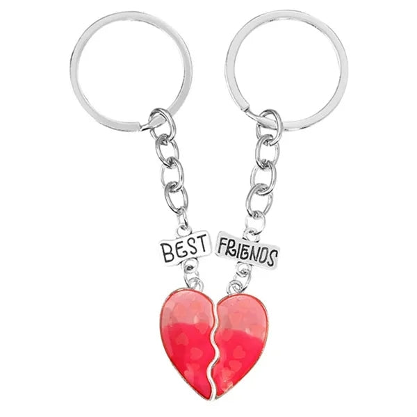 Gradient Heart Keychain