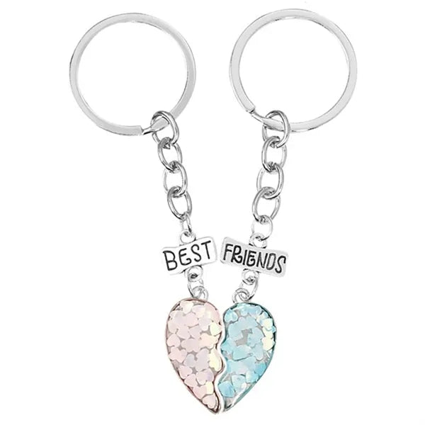 Gradient Heart Keychain