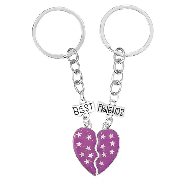 Gradient Heart Keychain