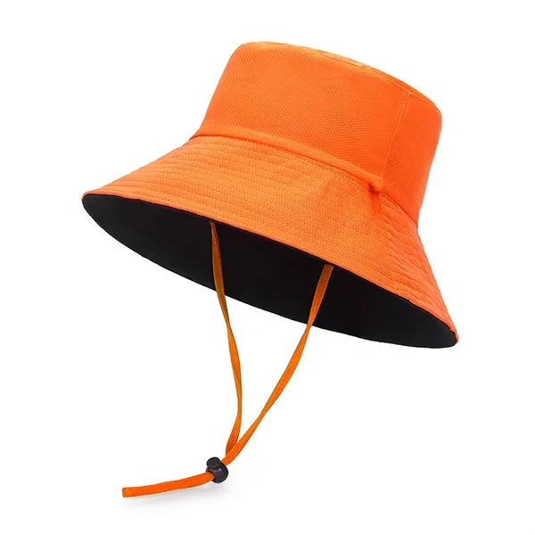 Double-Sided Fisherman Bucket Sun Hat