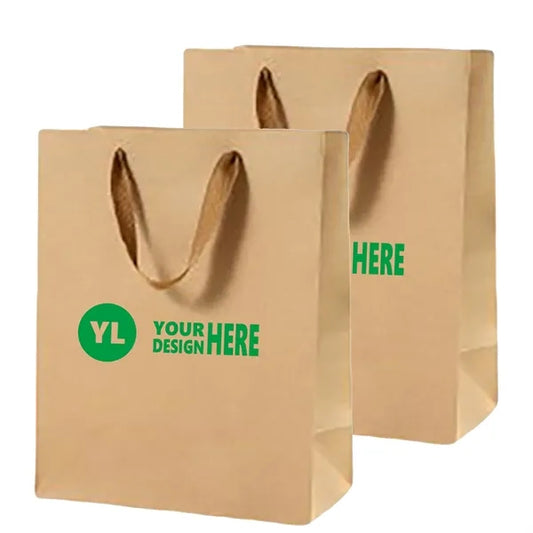 Brown Kraft Cloth Handle Tote