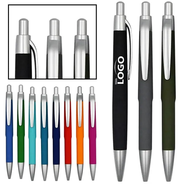 Soft-Grip Retractable Gel Pen 0.5mm Black