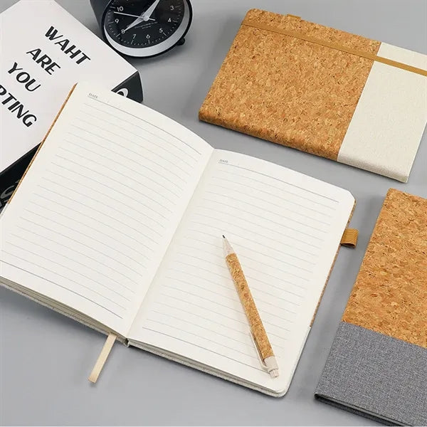 A5 Eco Cork Hardcover Notebook