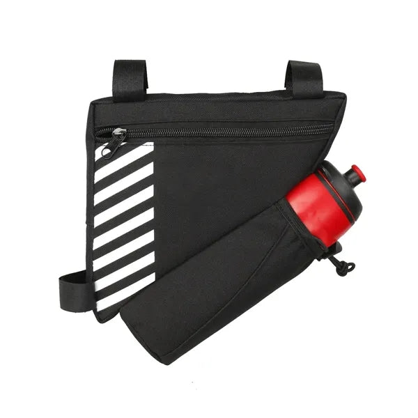 Bike Bag Tube Bicycle Saddle With Water Bottle Holde