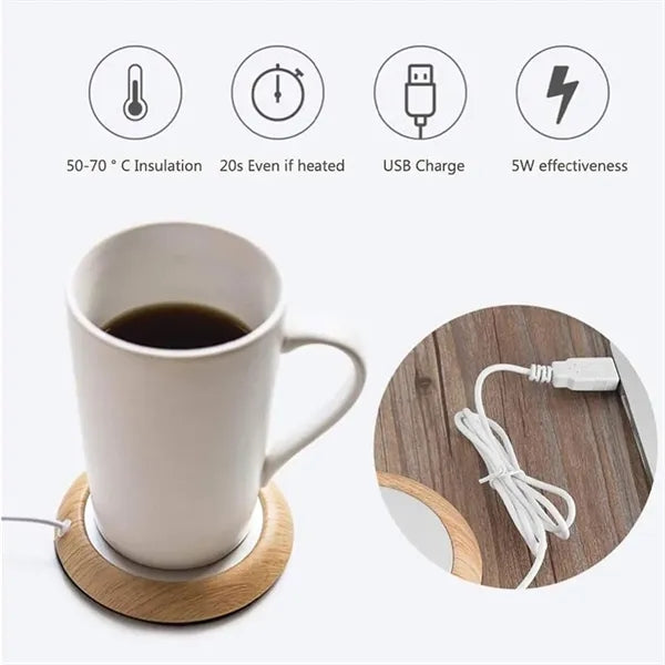 USB Smart Electric Coffee Mug Warmer