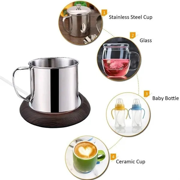 USB Smart Electric Coffee Mug Warmer