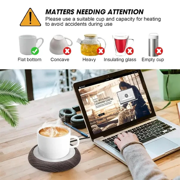 USB Smart Electric Coffee Mug Warmer