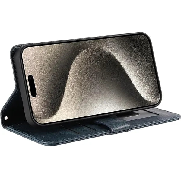 Magnetic Closure Wallet Card Holder Phone Case