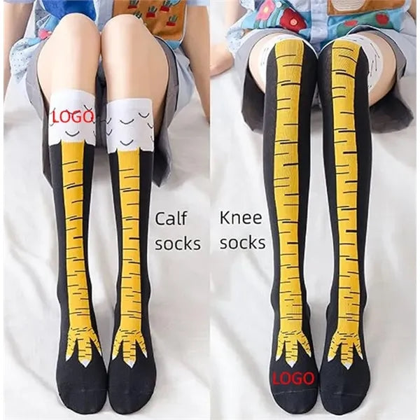 Funny Animal Socks Chicken Leg Warmers Costume