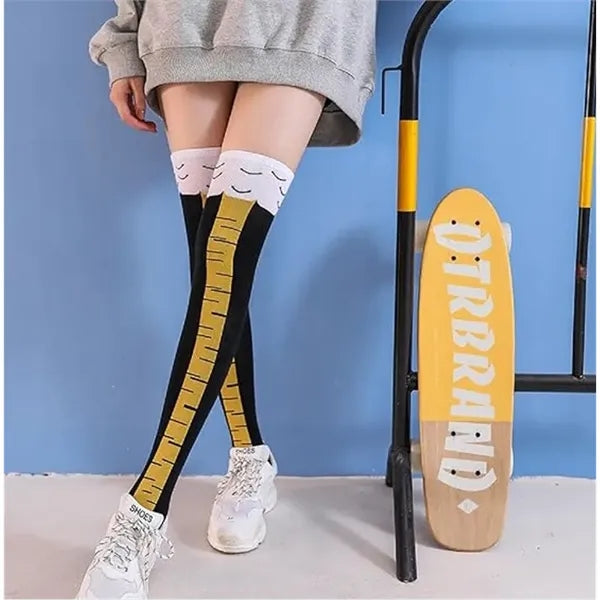 Funny Animal Socks Chicken Leg Warmers Costume