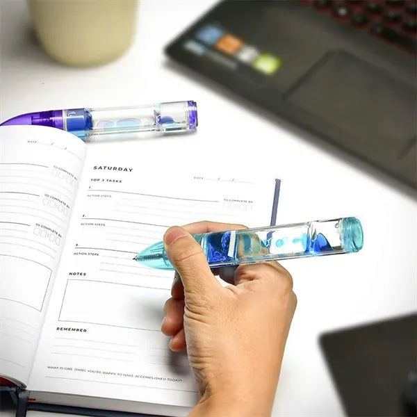 Colorful Liquid Motion Timer Pen