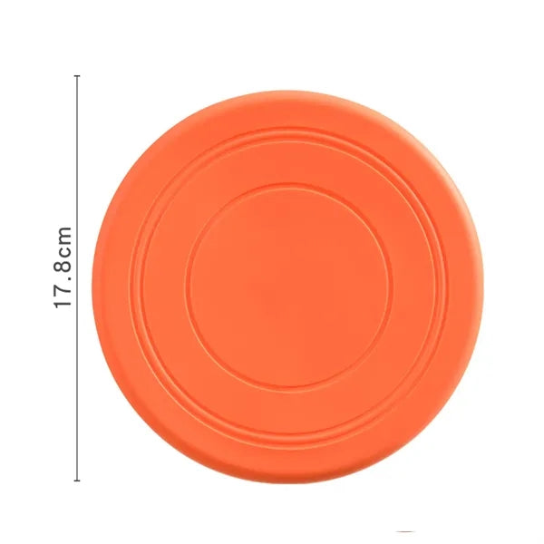 Soft Glue Flying Disc For Pet Training
