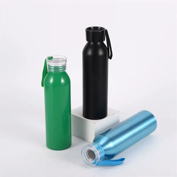 20 oz Aluminum Water Bottle With Handle "