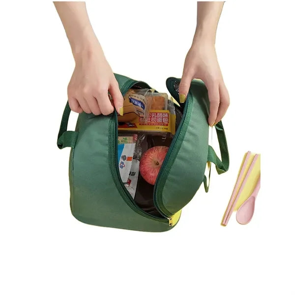 Portable Insulated Bag Lunch Box for Primary School Students