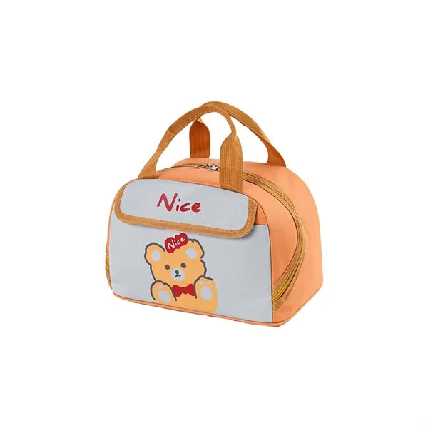 Portable Insulated Bag Lunch Box for Primary School Students