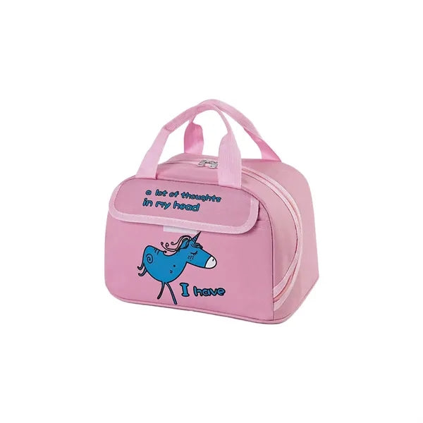 Portable Insulated Bag Lunch Box for Primary School Students