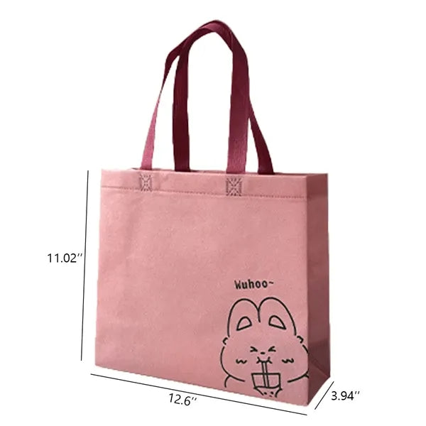 Cartoon Cute Gift Non-woven Tote Bag