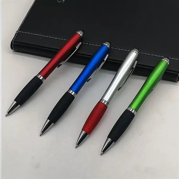 Logo Gift Ball Pens with Soft Rubber
