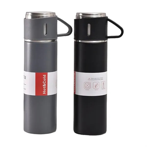 17oz Vacuum Insulated Bottle with Cup