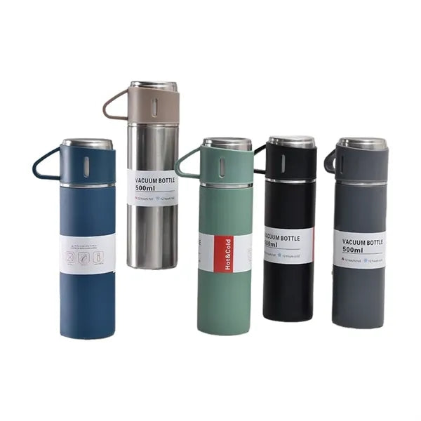 17oz Vacuum Insulated Bottle with Cup