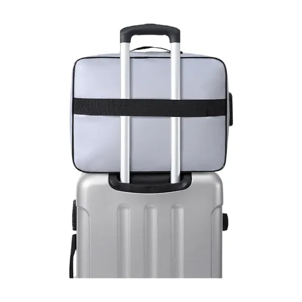 Large Capacity 3-Layer Fireproof Document Bag with Lock