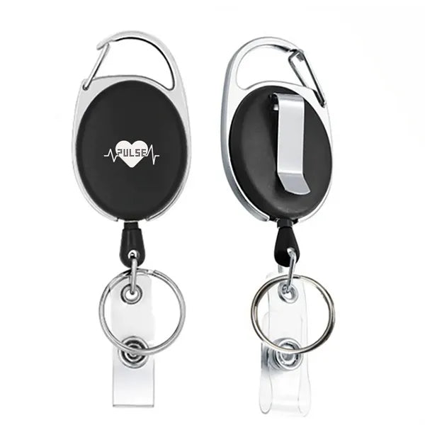27inch Custom Metal Easy To Pull Buckle Badge Hanging